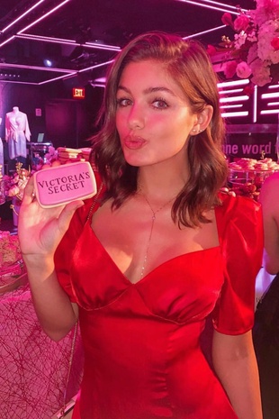 Hannah Sluss Victoria's Secret Launch Party April 19, 2020