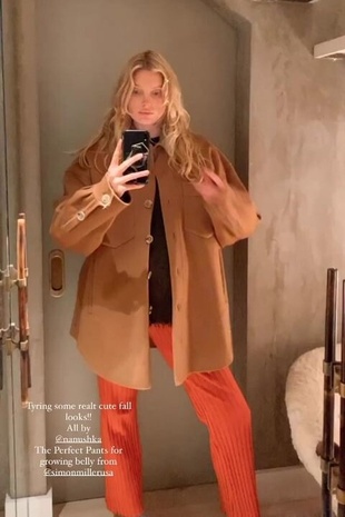 Elsa Hosk Instagram Story November 13, 2020