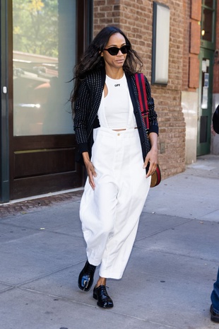 Zoe Saldana New York City October 27, 2022