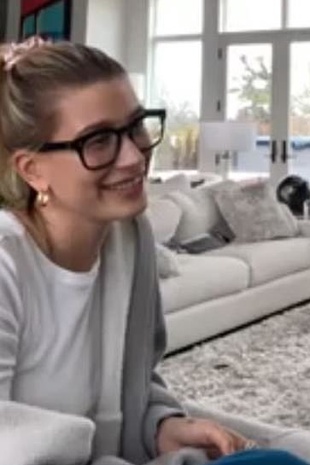 Hailey Bieber Facebook Live May 8, 2020