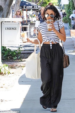 Vanessa Hudgens Alfred Coffee August 12, 2016