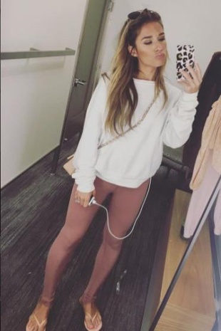 Jessie James Decker Kittenish Instagram July 2016