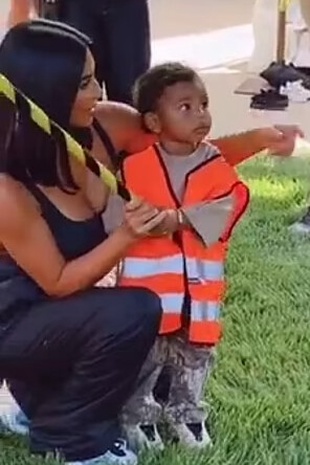 Kim Kardashian West Psalm's 2nd Birthday Party May 8, 2021