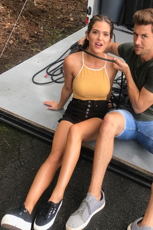 JoJo Fletcher On a Scooter May 12, 2019