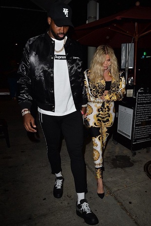 Khloe Kardashian With Tristan Thompson August 17, 2018