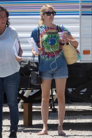 Emma Roberts Scream Queens Set July 27, 2016