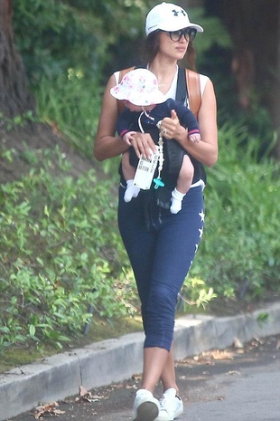 Irina Shayk With Her Baby Lea July 16, 2017