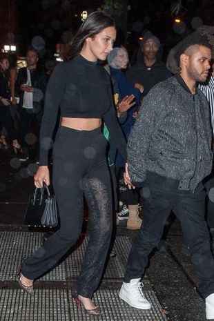 Bella Hadid New York City September 10, 2015