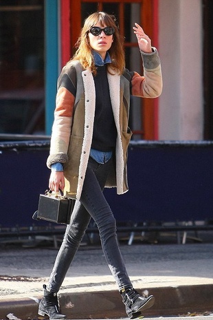 Alexa Chung New York City November 4, 2014