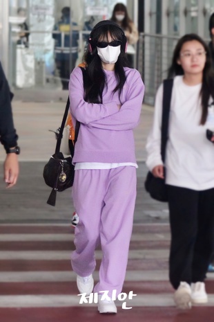 Jennie Kim Suvarnabhumi Airport May 27, 2023