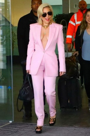 Lady Gaga Barcelona-El Prat Airport January 11, 2018