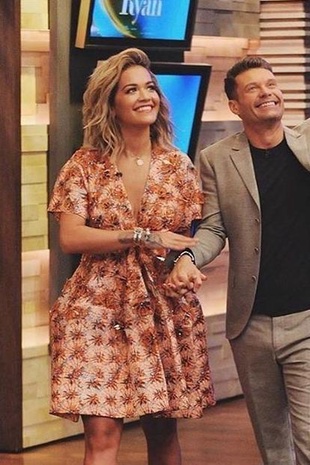 Rita Ora Live With Kelly and Ryan August 8, 2017