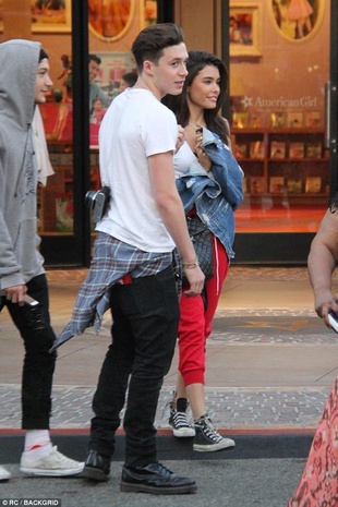 Brooklyn Beckham Los Angeles With Madison Beer July 23, 2017