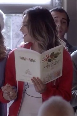 Shay Mitchell Pretty Little Liars 5.13 How the a Stole Christmas