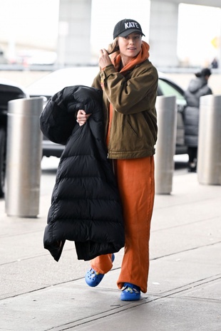 Brie Larson JFK Airport February 12, 2023