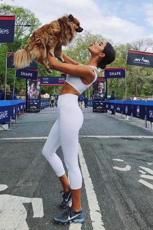 Olivia Culpo Shape Women's Half-Marathon April 30, 2017