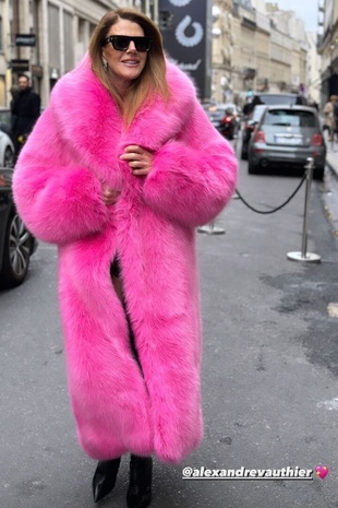 Anna Dello Russo Palm Angels Show March 5, 2023