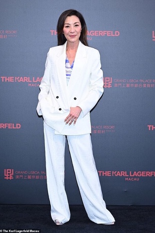 Michelle Yeoh Karl Lagerfeld Macao Hotel Opening June 10, 2023