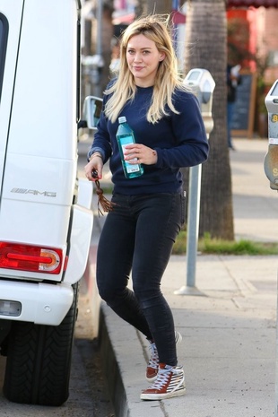 Hilary Duff Out in Sherman Oaks February 18, 2015