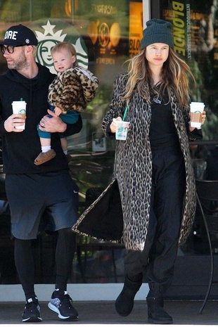 Behati Prinsloo Starbucks February 21, 2018