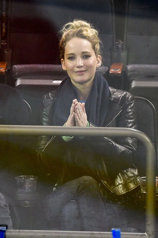 Jennifer Lawrence New York Rangers V Buffalo Sabres Hockey Game November 5, 2018