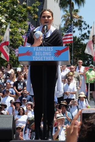 Chrissy Teigen Families Belong Together March June 30, 2018