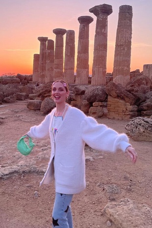 Chiara Ferragni Valle Dei Templi May 10, 2022