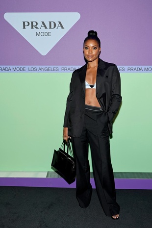 Gabrielle Union Prada Mode in Los Angeles February 16, 2022