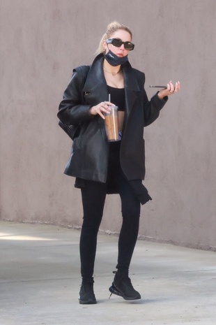 Ashley Benson in Los Feliz December 31, 2021