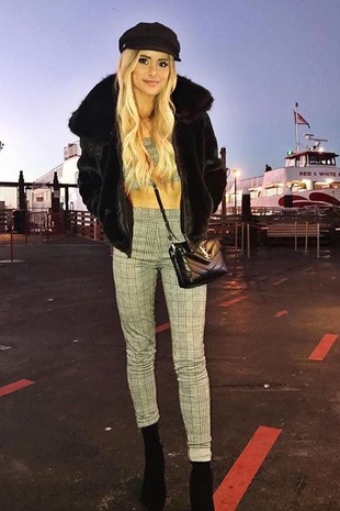 Amanda Stanton Fisherman's Wharf in San Francisco November 11, 2017