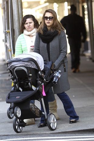 Jessica Alba Out in Nyc November 6, 2011