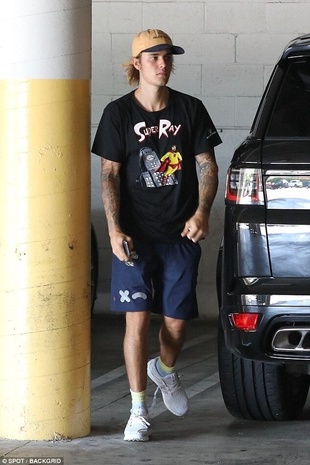 Justin Bieber Los Angeles July 25, 2018