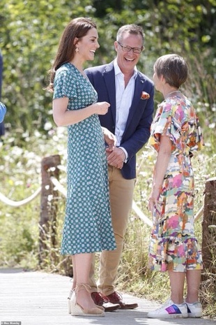 Kate Middleton The Rhs Back to Nature Garden July 1, 2019