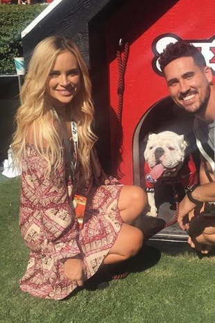 Amanda Stanton Georgia Football Game October 1, 2016