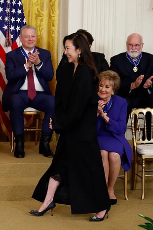 Michelle Yeoh Presidential Medal of Freedom 2024 Presentation May 3, 2024