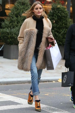 Olivia Palermo New York City December 2, 2016