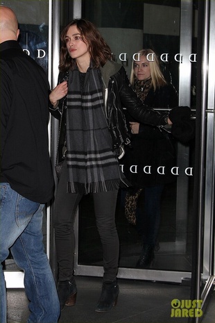 Keira Knightley New York City November 8, 2012