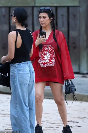 Kourtney Kardashian Sydney February 15, 2024