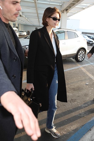 Kaia Gerber Milan Airport February 18, 2020