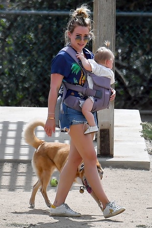 Hilary Duff At the Dog Park September 23, 2019