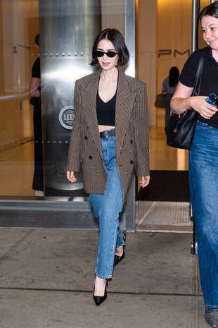 Lily Collins New York City September 19, 2024