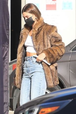 Hailey Bieber Los Angeles December 20, 2020