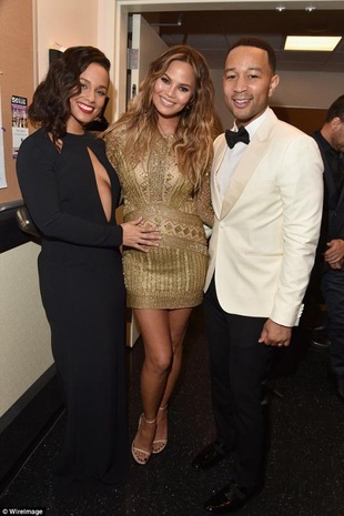 Chrissy Teigen Sinatra 100 Concert December 2, 2015