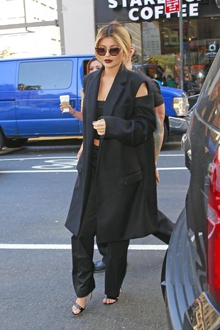 Kylie Jenner Vera Wang Fashion Show September 15, 2015