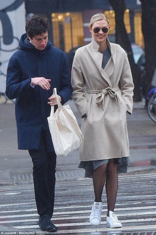 Karlie Kloss With Joshua Kushner February 10, 2018