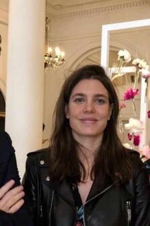 Charlotte Casiraghi With Emilio and Carola Insolera Augudt 17 2018