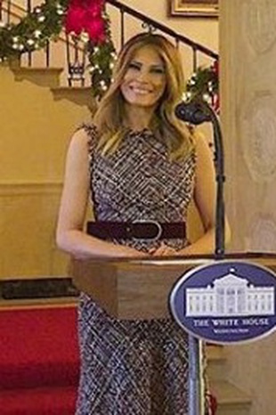 Melania Trump White House Holiday Reception November 26, 2018