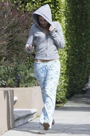 Lauren Conrad Outside of Her House March 12, 2008