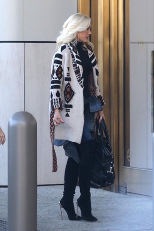 Gwen Stefani Waldorf Astoria Hotel January 22, 2018