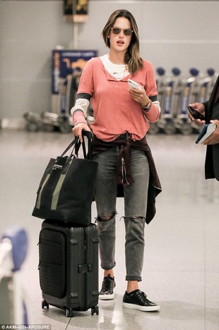 Alessandra Ambrosio JFK Airport September 26, 2016